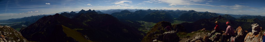 Blick nach Süden und Westen